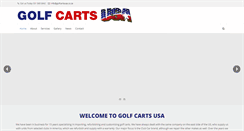 Desktop Screenshot of golfcartsusa.co.za